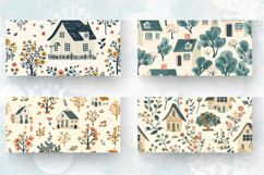 Country Cottagecore Mug Wrap Sublimation Designs Product Image 2