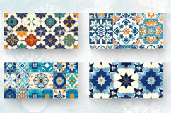 Moroccan Tiles Mug Wrap Sublimation Designs Product Image 2