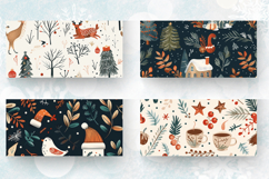 Cozy Christmas Mug Wrap Sublimation Designs Product Image 2