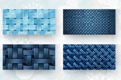 Nylon Blue Texture Mug Wrap Sublimation Designs Product Image 2
