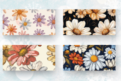 Daisy Boho Mug Wrap Sublimation Designs Product Image 2