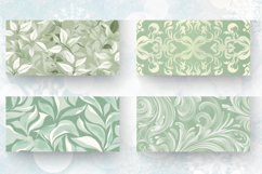 Pastel Green Mug Wrap Sublimation Designs Product Image 2