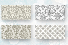 Grey Fabric Vintage Soft Mug Wrap Sublimation Designs Product Image 2