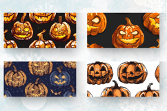 Halloween Pumpkins Mug Wrap Sublimation Designs Product Image 2