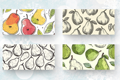 Doodle Pear Mug Wrap Sublimation Designs Product Image 2