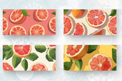 Grapefruit Mug Wrap Sublimation Designs Product Image 2