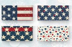 4th of July Patriotic Mug Wrap Sublimation Designs Product Image 2