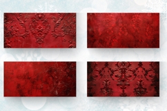 Luxury Red Mug Wrap Sublimation Designs Product Image 2
