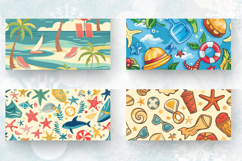 Beach Time Mug Wrap Sublimation Designs Product Image 2