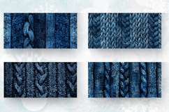 Denim Fabric Knitted Mug Wrap Sublimation Designs Product Image 2