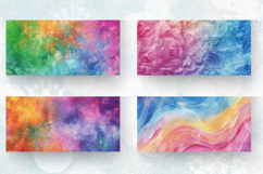 Rainbow Dream Mug Wrap Sublimation Designs Product Image 2