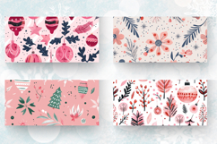 Boho Girly Christmas Mug Wrap Sublimation Designs Product Image 2