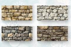Stone Walls Mug Wrap Sublimation Designs Product Image 2