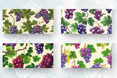 Grapes Fruit Mug Wrap Sublimation Designs Product Image 2
