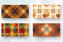 Autumn Plaid Mug wrap Sublimation Designs Product Image 2
