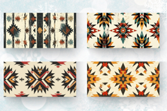 Retro Native American Mug Wrap Sublimation Designs Product Image 2