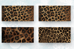 Bronze Leopard Mug Wrap Sublimation Designs Product Image 2