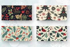 Color Christmas Mug Wrap Sublimation Designs Product Image 2