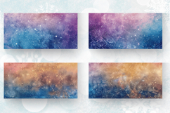 Ombre Glitter Celestial Mug Wrap Sublimation Designs Product Image 2
