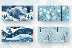 Cold Winter Winter Mug Wrap Sublimation Designs Product Image 2