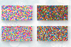 Birthday Sprinkles Candy Grainy Mug Wrap Sublimation Designs Product Image 2