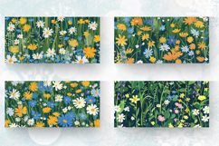 Spring Wildflowers Garden Mug Wrap Sublimation Designs Product Image 2