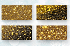 Gold Glitter Texture Sparkling Mug Wrap Sublimation Designs Product Image 2