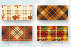 Autumn Plaid Mug Wrap Sublimation Designs Product Image 2