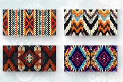 Boho Knitted Mug Wrap Sublimation Designs Product Image 2