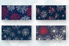 4th of July Fireworks Mug Wrap Sublimation Designs Product Image 2