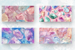 Pastel Gemstone Mug Wrap Sublimation Designs Product Image 2