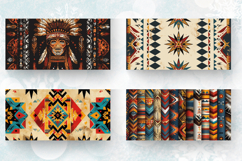 Ethnic Native American Mug Wrap Sublimation Designs Product Image 2