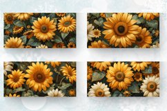 Sunflowers Mug wrap Sublimation Designs Product Image 2