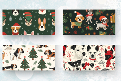 Dogs Christmas Mug Wrap Sublimation Designs Product Image 2
