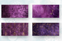 Luxury Purple Mug Wrap Sublimation Designs Product Image 2