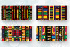Ornate African Kente Fabric Mug Wrap Sublimation Designs Product Image 2