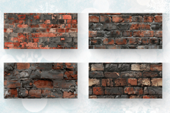 Brick Texture Mug Wrap Sublimation Designs Product Image 2