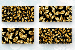 Gilded Gold Leaf Mug Wrap Sublimation Designs Product Image 2