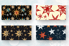 Christmas Stars Mug Wrap Sublimation Designs Product Image 2