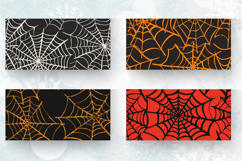 Halloween Spiderweb Mug Wrap Sublimation Designs Product Image 2
