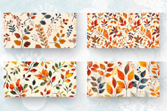 Autumn Fall Foliage Mug Wrap Sublimation Designs Product Image 2