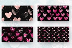 Black and Pink Valentines Day Mug wrap Sublimation Designs Product Image 2