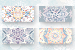 Pastel Mandala Mug Wrap Sublimation Designs Product Image 2