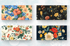 Cottage core Bouquet Flowers Mug Wrap Sublimation Designs Product Image 2