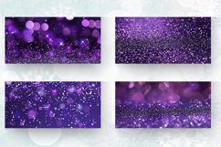Purple Glitter Mug Wrap Sublimation Designs Product Image 2