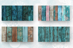 Mermaid Wood Mug Wrap Sublimation Designs Product Image 2