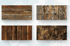 Wood Grain Mug Wrap Sublimation Designs Product Image 2
