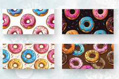 Donuts Mug Wrap Sublimation Designs Product Image 2