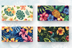 Hawaiian Caribbean Paradise Mug Wrap Sublimation Designs Product Image 2