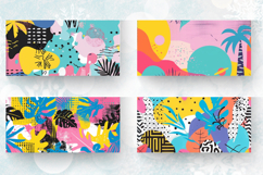 Bright Summer Memphis Mug Wrap Sublimation Designs Product Image 2